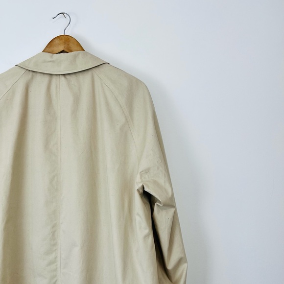 Burberry Beige Nova Check Lined Classic Utility Trench Coat UK L - Picture 14 of 16